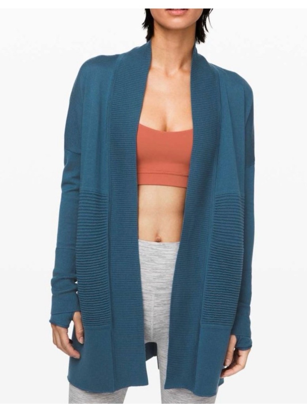 Lululemon Womens Sit in Lotus II Wrap Sweater